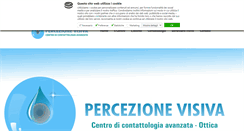 Desktop Screenshot of percezionevisiva.com