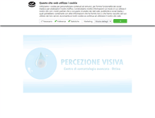 Tablet Screenshot of percezionevisiva.com